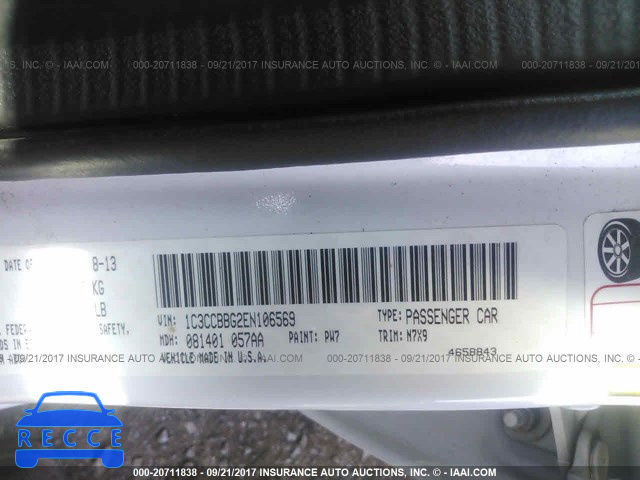 2014 Chrysler 200 1C3CCBBG2EN106569 Bild 8