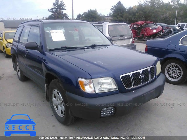 2002 SUBARU FORESTER L JF1SF63542H714659 image 0