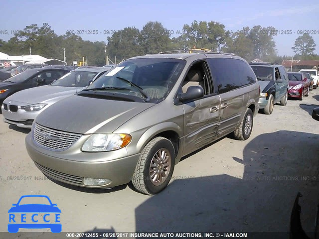 2002 Chrysler Town and Country 2C8GP64L12R573580 зображення 1