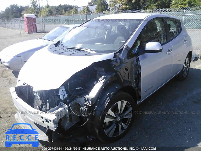 2015 Nissan Leaf 1N4AZ0CP5FC314744 зображення 1