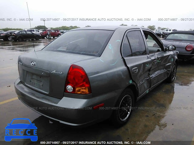 2005 Hyundai Accent GL KMHCG45C55U649873 image 3