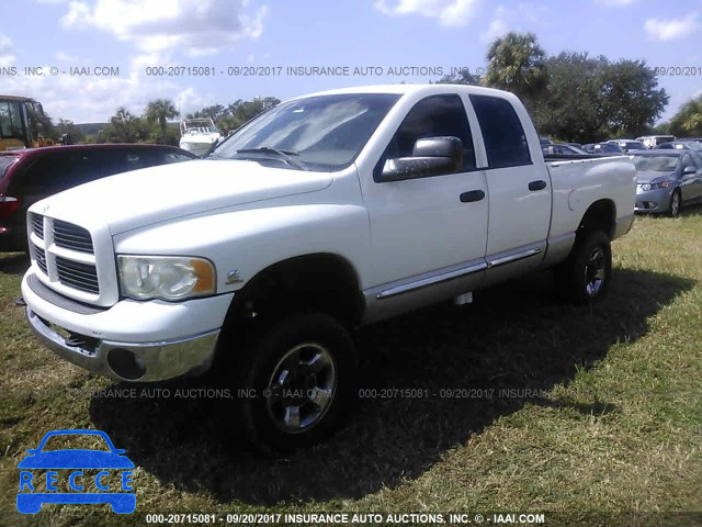 2004 Dodge RAM 2500 3D7KU28C14G229236 зображення 1