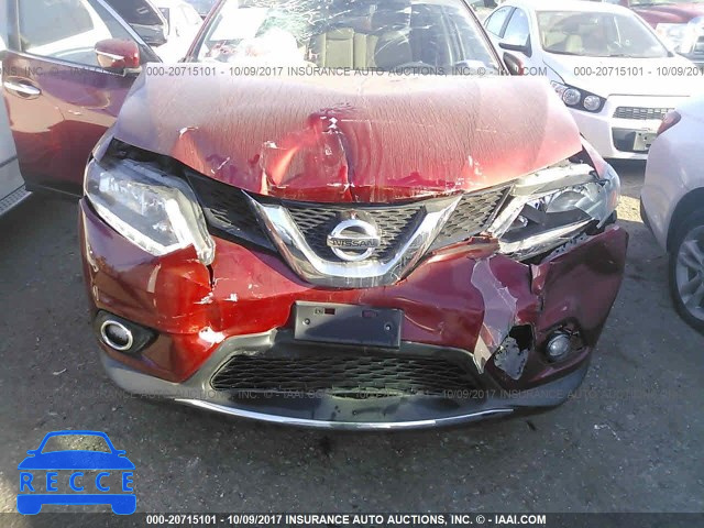 2015 Nissan Rogue KNMAT2MV6FP513556 зображення 5