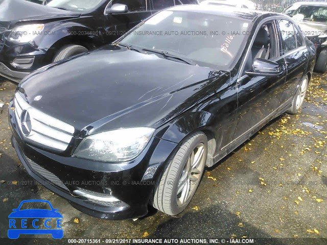 2011 Mercedes-benz C WDDGF5EB4BR182116 image 1