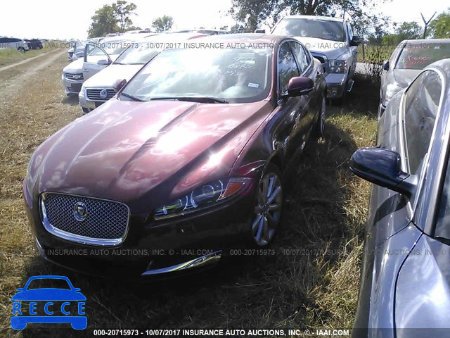 2014 Jaguar XF SAJWA0EX4E8U22036 image 1