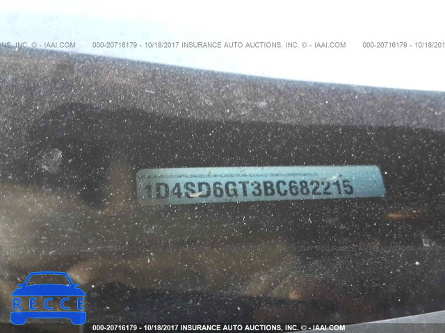 2011 Dodge Durango 1D4SD6GT3BC682215 image 8
