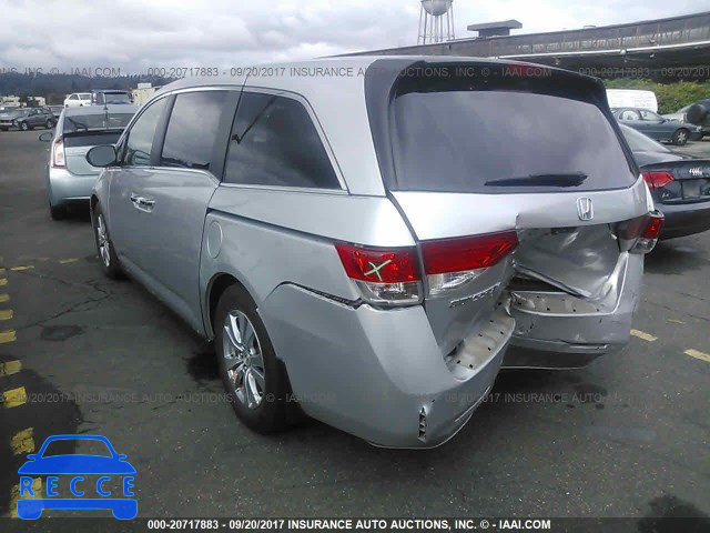 2014 Honda Odyssey EXL 5FNRL5H6XEB091212 зображення 2