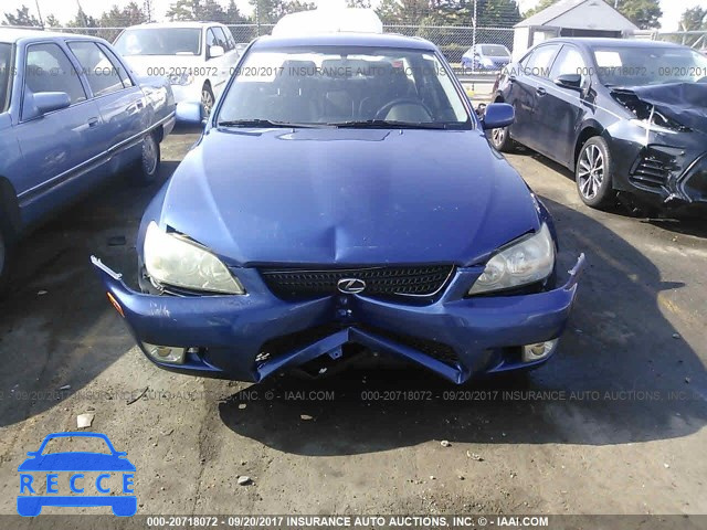 2002 Lexus IS JTHBD192120060751 зображення 5