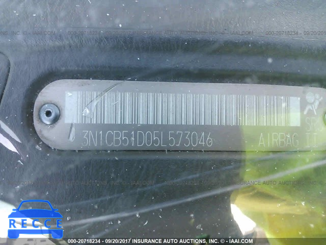 2005 NISSAN SENTRA 3N1CB51D05L573046 image 8