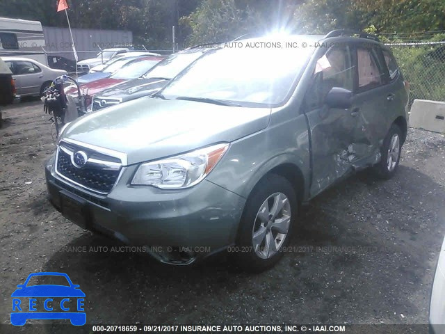 2015 Subaru Forester 2.5I JF2SJABC6FH575489 Bild 1