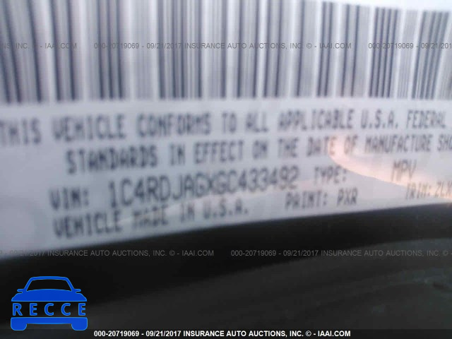 2016 Dodge Durango 1C4RDJAGXGC433492 image 8