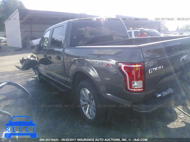 2017 FORD F150 SUPERCREW 1FTEW1EP3HKD22714 image 2