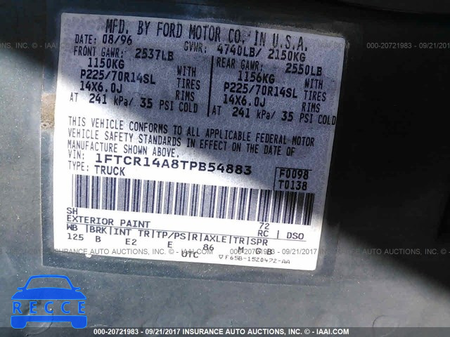 1996 Ford Ranger SUPER CAB 1FTCR14A8TPB54883 image 8