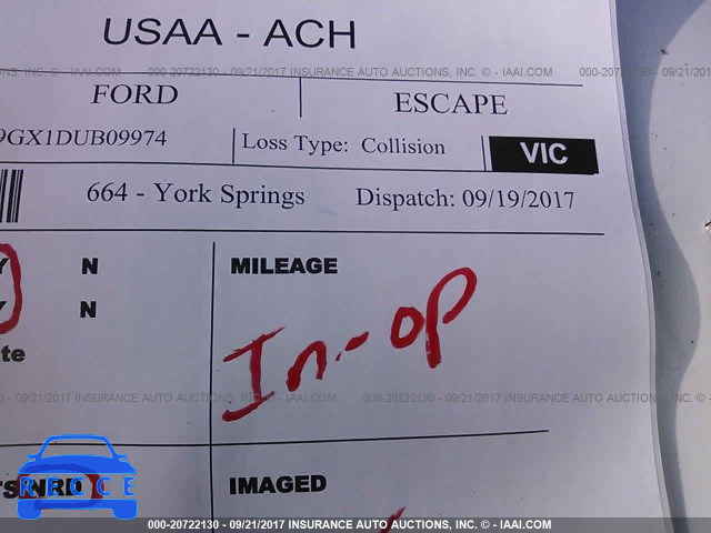 2013 Ford Escape 1FMCU9GX1DUB09974 image 6