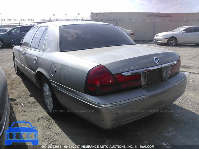 2004 Mercury Grand Marquis LS 2MEFM75W84X618760 зображення 2