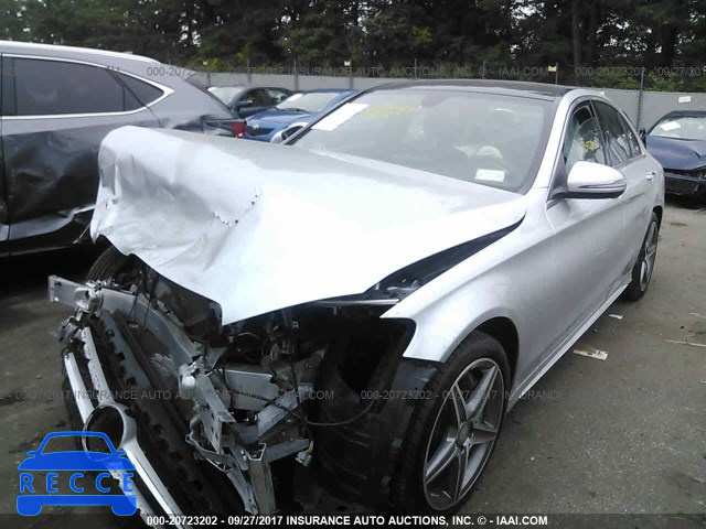 2016 Mercedes-benz C 300 4MATIC 55SWF4KB6GU109376 image 1