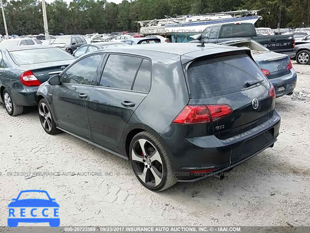 2016 Volkswagen GTI S/SE/AUTOBAHN 3VW4T7AU2GM063270 image 2