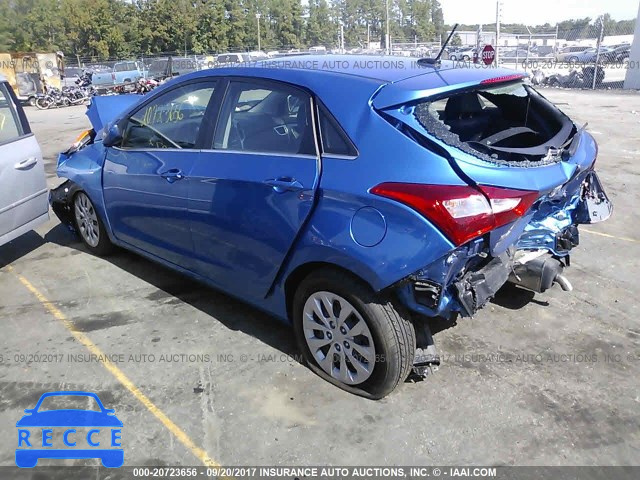 2017 HYUNDAI ELANTRA GT KMHD35LH2HU349443 image 2