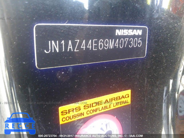 2009 Nissan 370Z JN1AZ44E69M407305 зображення 8