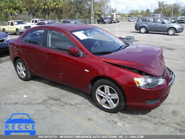 2009 MITSUBISHI LANCER ES/ES SPORT JA3AU26U99U045537 image 0