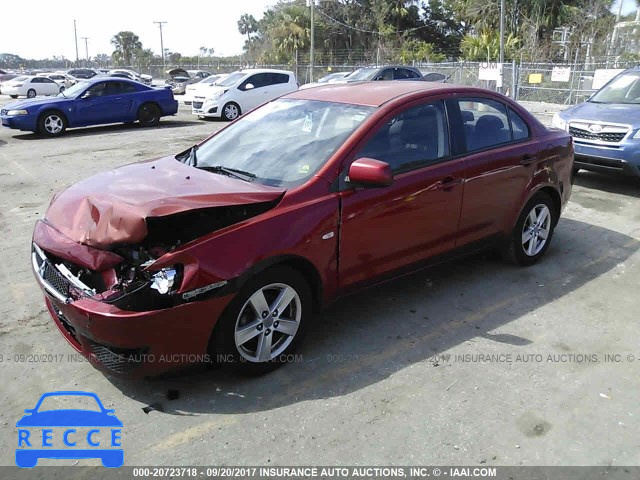 2009 MITSUBISHI LANCER ES/ES SPORT JA3AU26U99U045537 image 1