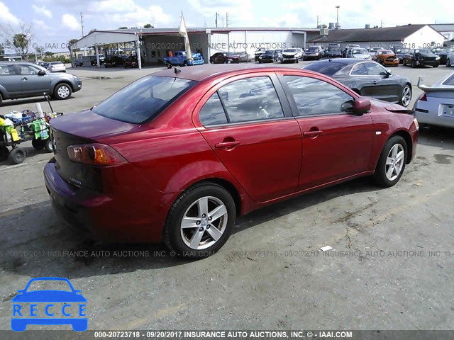 2009 MITSUBISHI LANCER ES/ES SPORT JA3AU26U99U045537 image 3