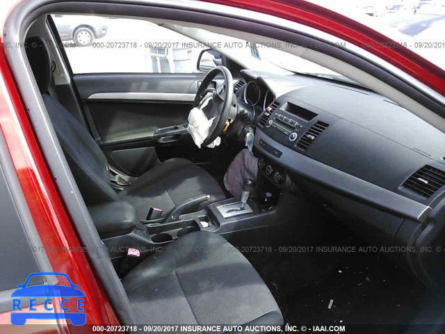 2009 MITSUBISHI LANCER ES/ES SPORT JA3AU26U99U045537 image 4