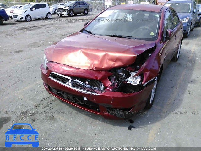 2009 MITSUBISHI LANCER ES/ES SPORT JA3AU26U99U045537 image 5