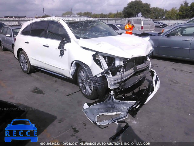 2017 ACURA MDX TECHNOLOGY 5FRYD4H53HB036114 image 0