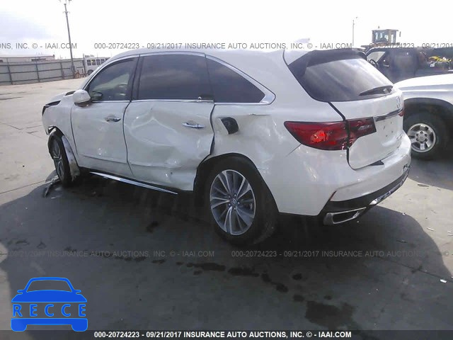 2017 ACURA MDX TECHNOLOGY 5FRYD4H53HB036114 image 2