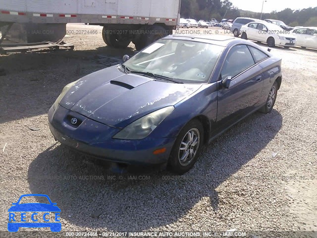 2001 Toyota Celica GT JTDDR32TX10072177 Bild 1