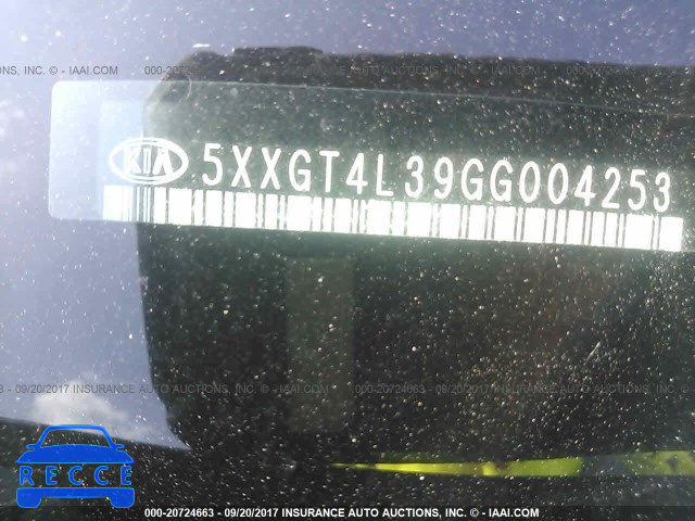 2016 KIA Optima LX 5XXGT4L39GG004253 image 8