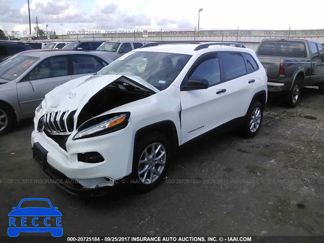 2017 JEEP CHEROKEE SPORT 1C4PJLAB6HW669203 image 1