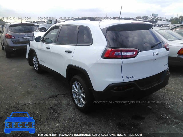 2017 JEEP CHEROKEE SPORT 1C4PJLAB6HW669203 image 2