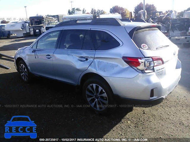 2015 Subaru Outback 2.5I LIMITED 4S4BSALC5F3267443 Bild 2