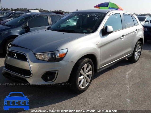2015 Mitsubishi Outlander Sport 4A4AP3AU2FE047554 image 1
