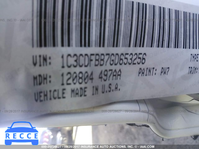 2016 Dodge Dart 1C3CDFBB7GD653256 зображення 8