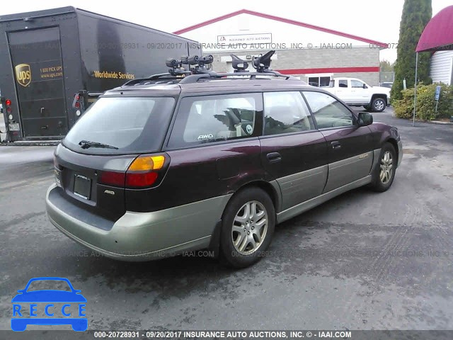 2001 Subaru Legacy OUTBACK AWP 4S3BH675417634006 image 3