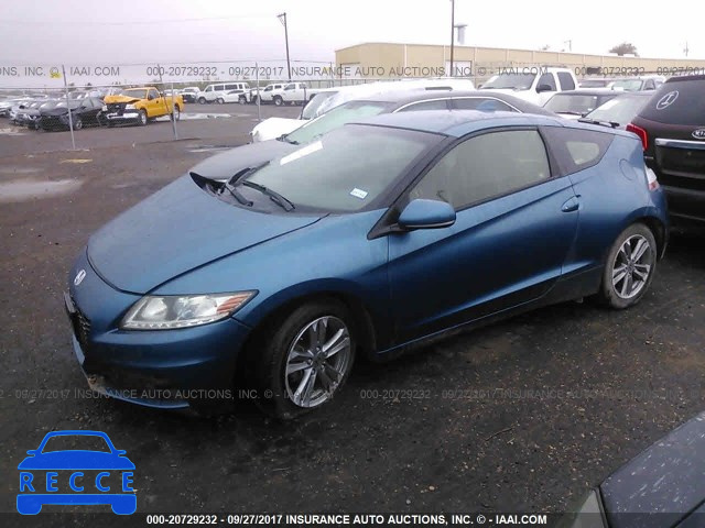 2013 Honda CR-Z EX JHMZF1D69DS002218 image 1