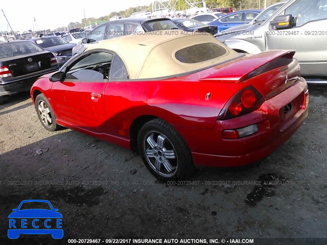 2001 Mitsubishi Eclipse 4A3AE85HX1E108369 Bild 2