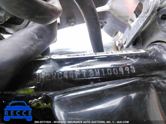 2003 Honda VT750 JH2RC44F73M100993 image 9