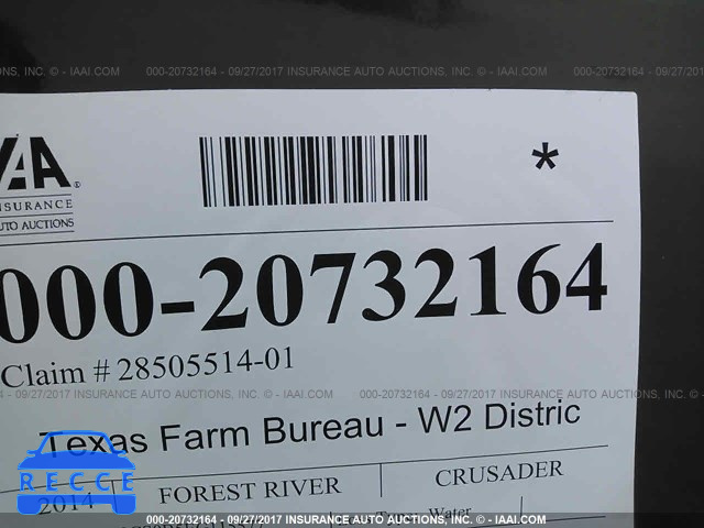 2014 FOREST RIVER CRUSADER 5ZT3CS0B5EG115577 зображення 4