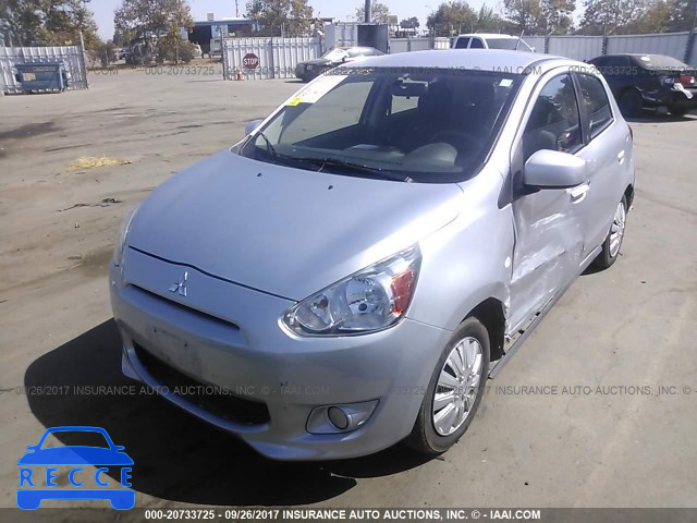 2015 Mitsubishi Mirage ML32A3HJ7FH048970 зображення 1