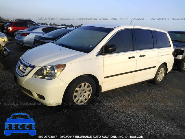 2010 Honda Odyssey 5FNRL3H22AB055283 image 1
