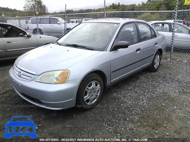 2002 HONDA CIVIC 2HGES15132H537744 зображення 1