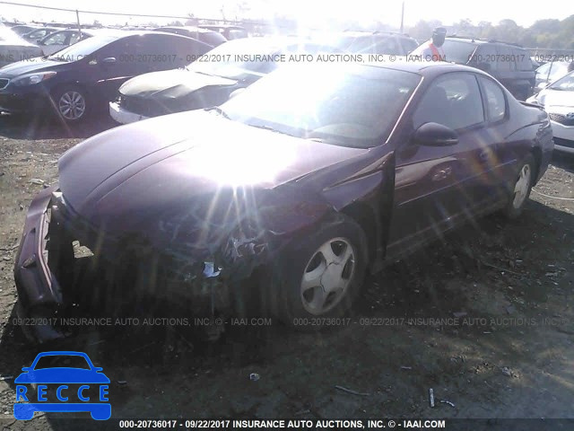 2001 Chevrolet Monte Carlo SS 2G1WX15K619272087 зображення 1