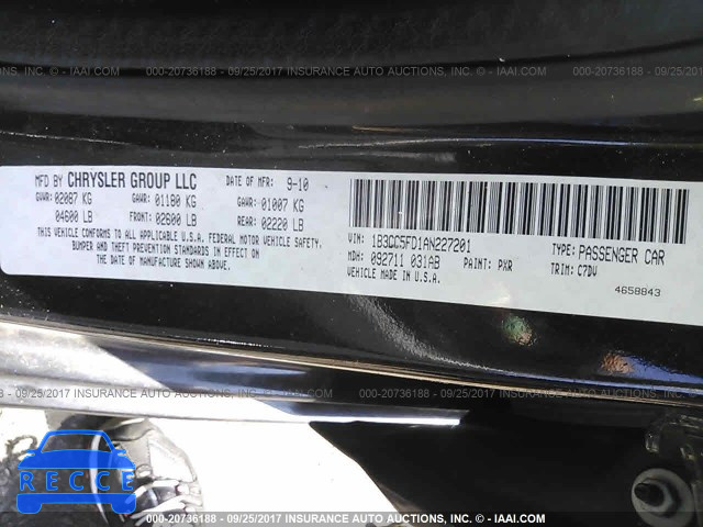 2010 Dodge Avenger 1B3CC5FD1AN227201 image 8