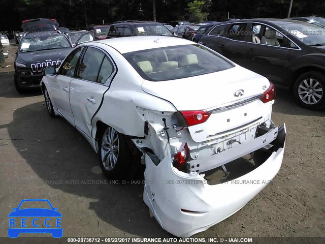 2014 Infiniti Q50 PREMIUM/SPORT JN1BV7AR5EM696406 зображення 2