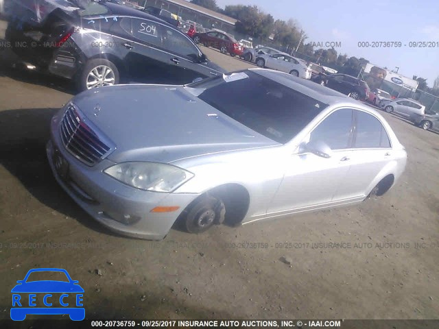 2007 Mercedes-benz S 550 WDDNG71X77A058803 image 1