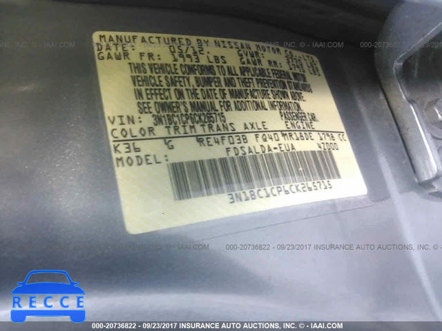 2012 Nissan Versa 3N1BC1CP6CK265715 image 8